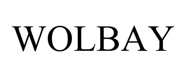 Trademark Logo WOLBAY