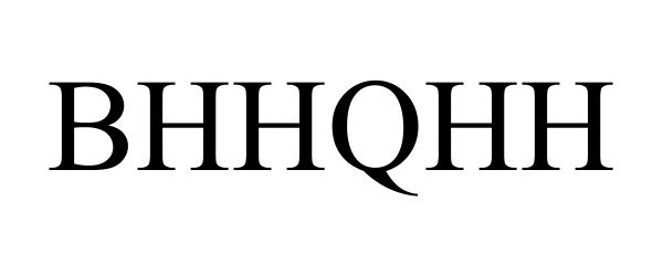 Trademark Logo BHHQHH