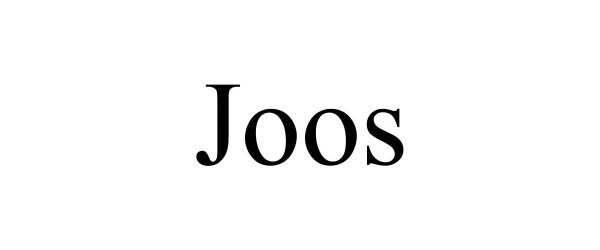 Trademark Logo JOOS