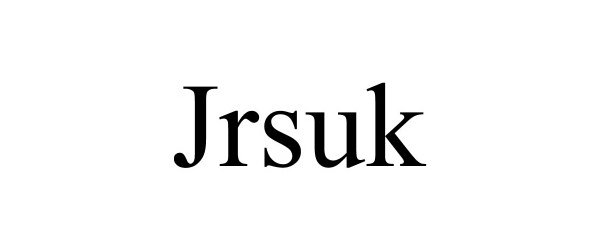 Trademark Logo JRSUK