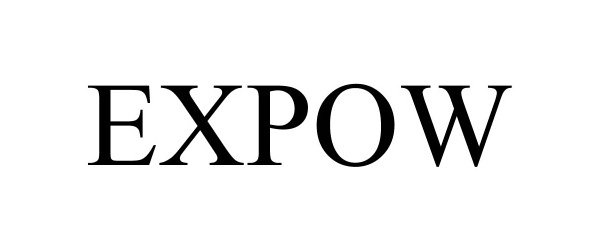 Trademark Logo EXPOW