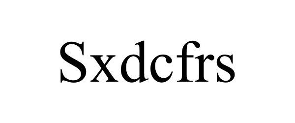  SXDCFRS