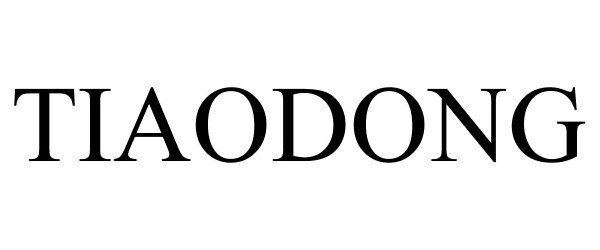 Trademark Logo TIAODONG