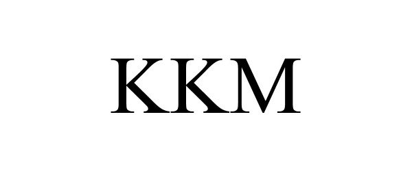 Trademark Logo KKM
