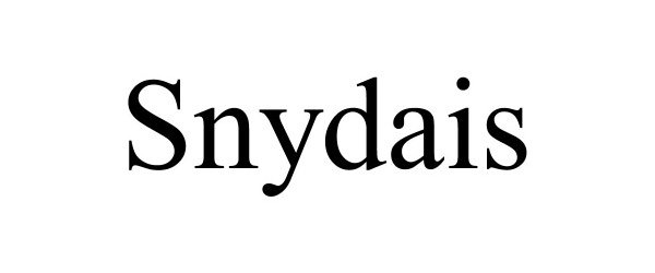 Trademark Logo SNYDAIS