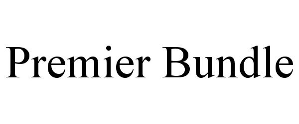 Trademark Logo PREMIER BUNDLE