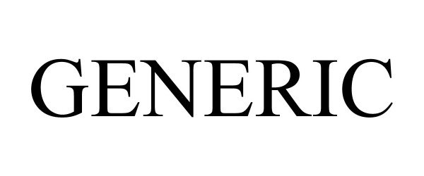 Trademark Logo GENERIC