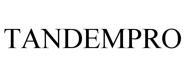 Trademark Logo TANDEMPRO