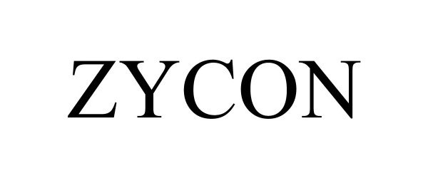 Trademark Logo ZYCON