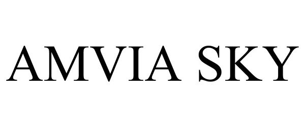 Trademark Logo AMVIA SKY