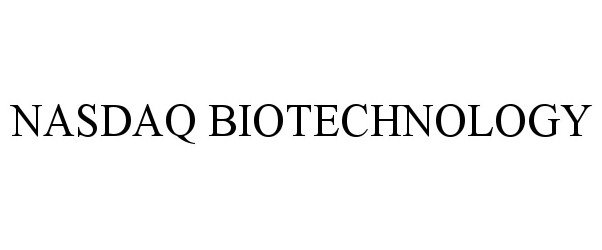 Trademark Logo NASDAQ BIOTECHNOLOGY