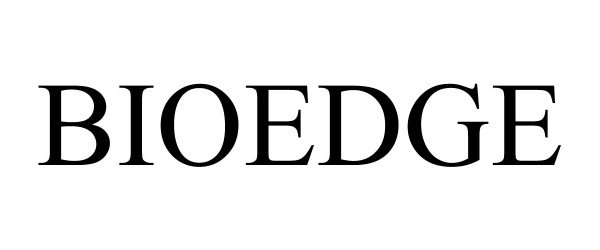 Trademark Logo BIOEDGE