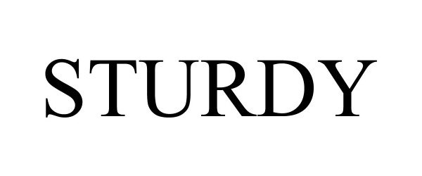 Trademark Logo STURDY