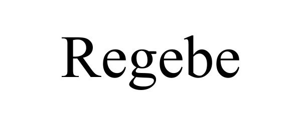  REGEBE