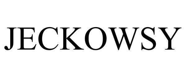 Trademark Logo JECKOWSY