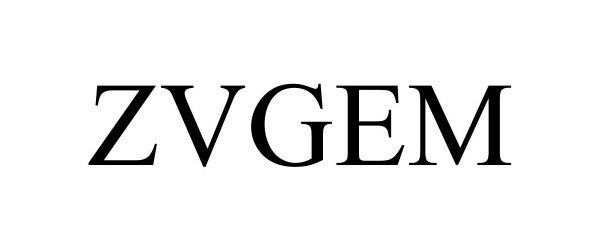 Trademark Logo ZVGEM