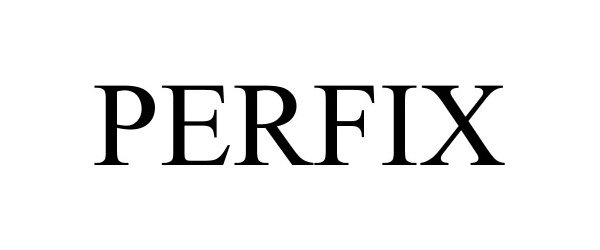 Trademark Logo PERFIX