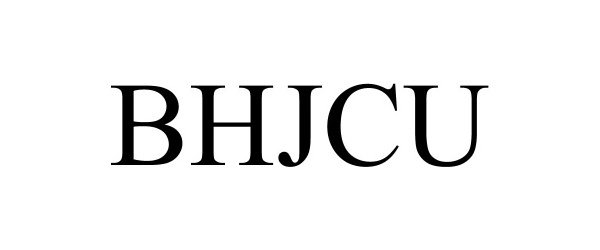 Trademark Logo BHJCU
