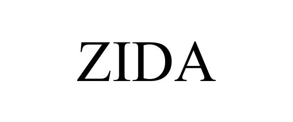 Trademark Logo ZIDA