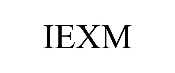 Trademark Logo IEXM