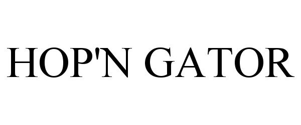 Trademark Logo HOP'N GATOR