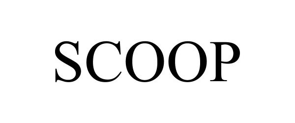Trademark Logo SCOOP