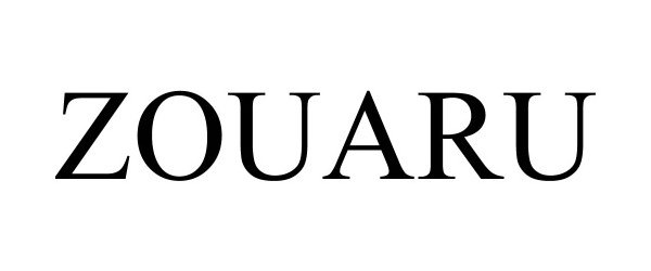 Trademark Logo ZOUARU