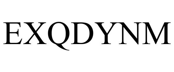 Trademark Logo EXQDYNM