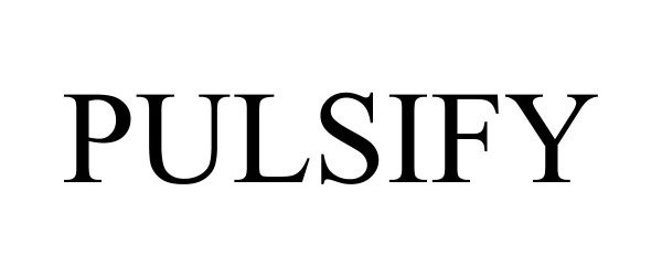 Trademark Logo PULSIFY