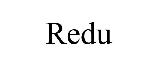 Trademark Logo REDU