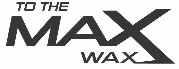  THE WORDS FLEX WAX IN STYLIZED FONT