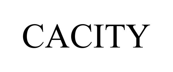 Trademark Logo CACITY