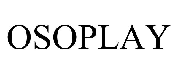Trademark Logo OSOPLAY
