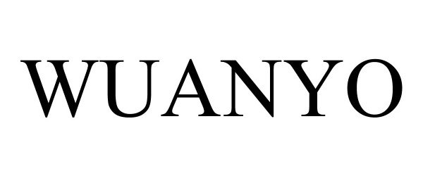 Trademark Logo WUANYO