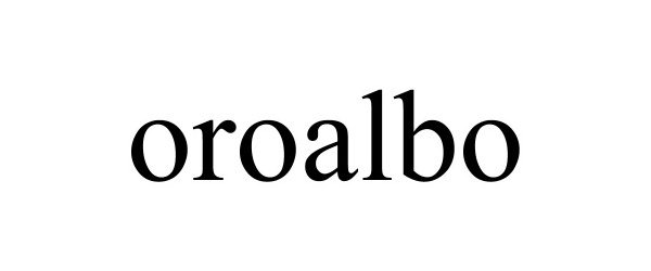 Trademark Logo OROALBO