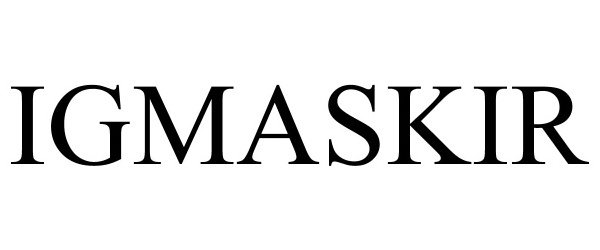 Trademark Logo IGMASKIR