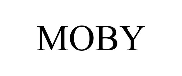 Trademark Logo MOBY