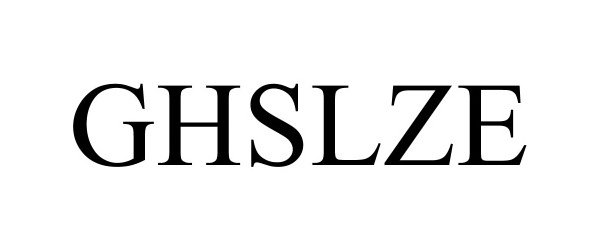 Trademark Logo GHSLZE