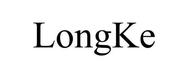 Trademark Logo LONGKE