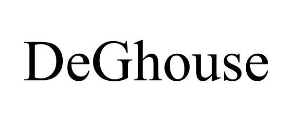Trademark Logo DEGHOUSE