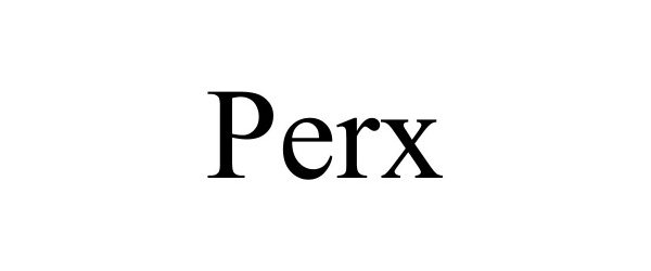 Trademark Logo PERX
