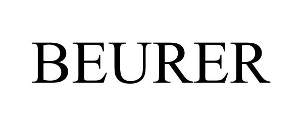 Trademark Logo BEURER