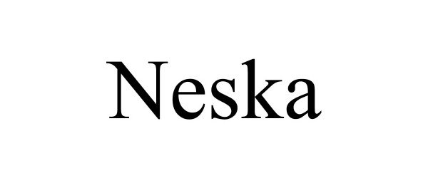 Trademark Logo NESKA