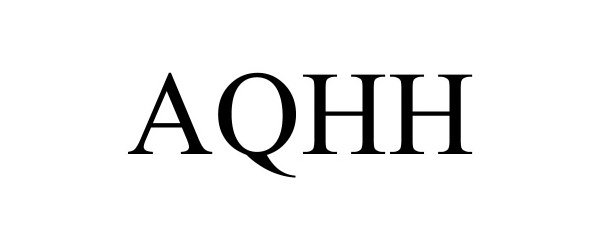 Trademark Logo AQHH