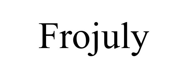  FROJULY