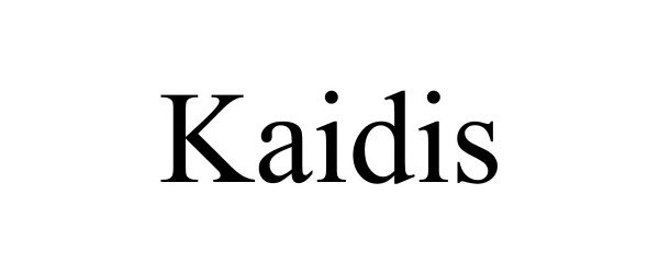  KAIDIS