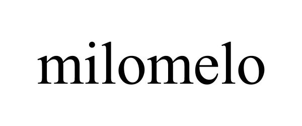 Trademark Logo MILOMELO