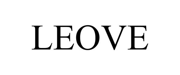 Trademark Logo LEOVE