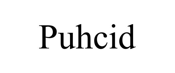 Trademark Logo PUHCID