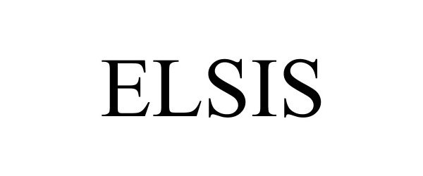 Trademark Logo ELSIS